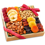 Gourmet Dried Fruit and Nut Gift Tray