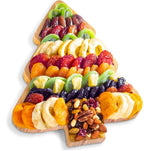 Christmas Tree Dried Fruit Gift Tray