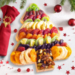 Christmas Tree Dried Fruit Gift Tray