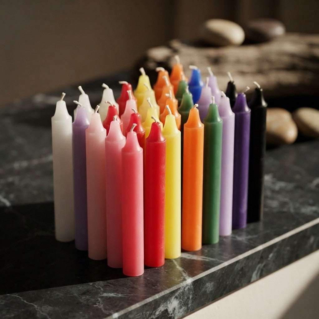 Howemon Assorted Color Spell Chime Candles
