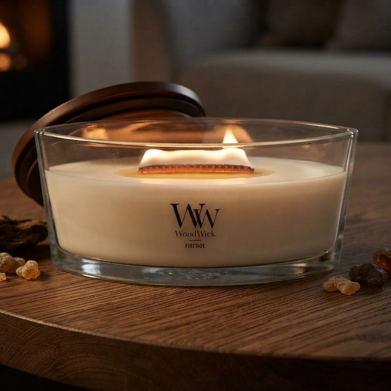 WoodWick Fireside Scented Candle