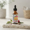 Vitamin B12 Liquid Supplement Drops for Energy and Brain