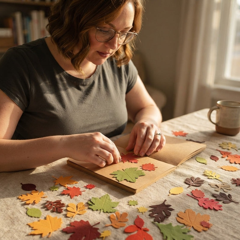 Autumn Leaf Paper Die Cuts