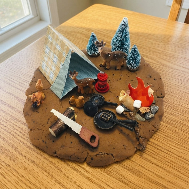 Camping Play Dough Kit