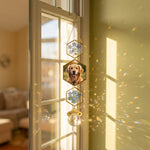 Custom Pet Photo Sun Catcher Wind Chime