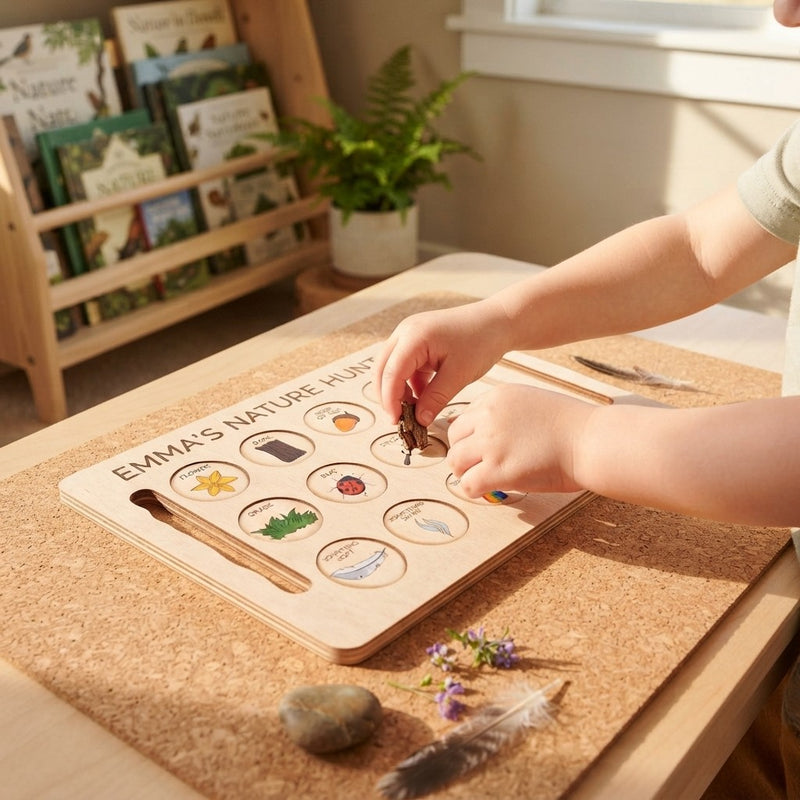 Wooden Nature Hunt Board