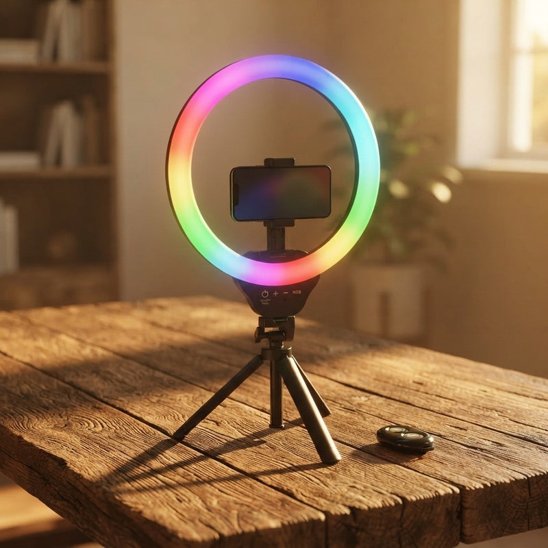 Sensyne Ring Light with Phone Tripod