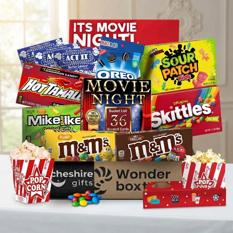 Movie Night Gift Basket