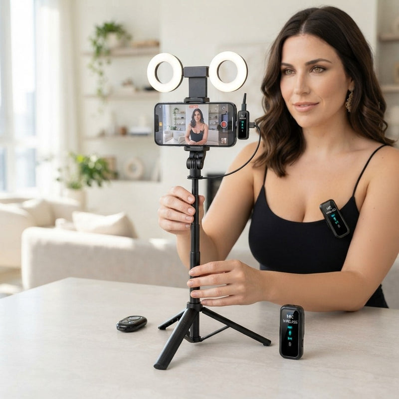 INFOJIFA 4th Gen Smartphone Selfie Stick Tripod