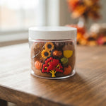 Fall Play Dough Jars