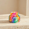 Rainbow Watercolor Scented Jar Candle
