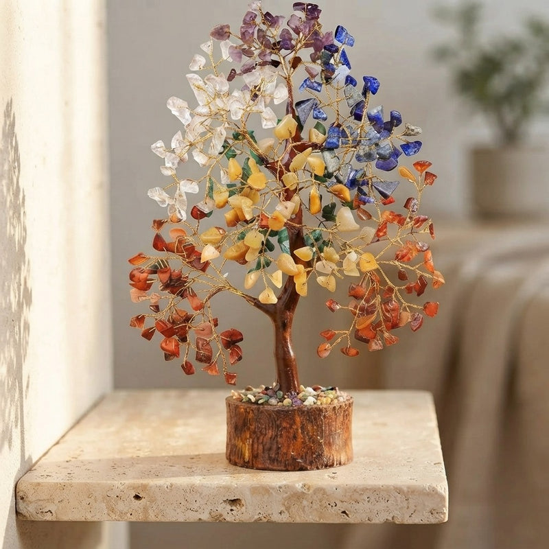 Karmapledge 7 Chakra Crystal Tree