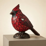 Cardinal Resin Table Lamp