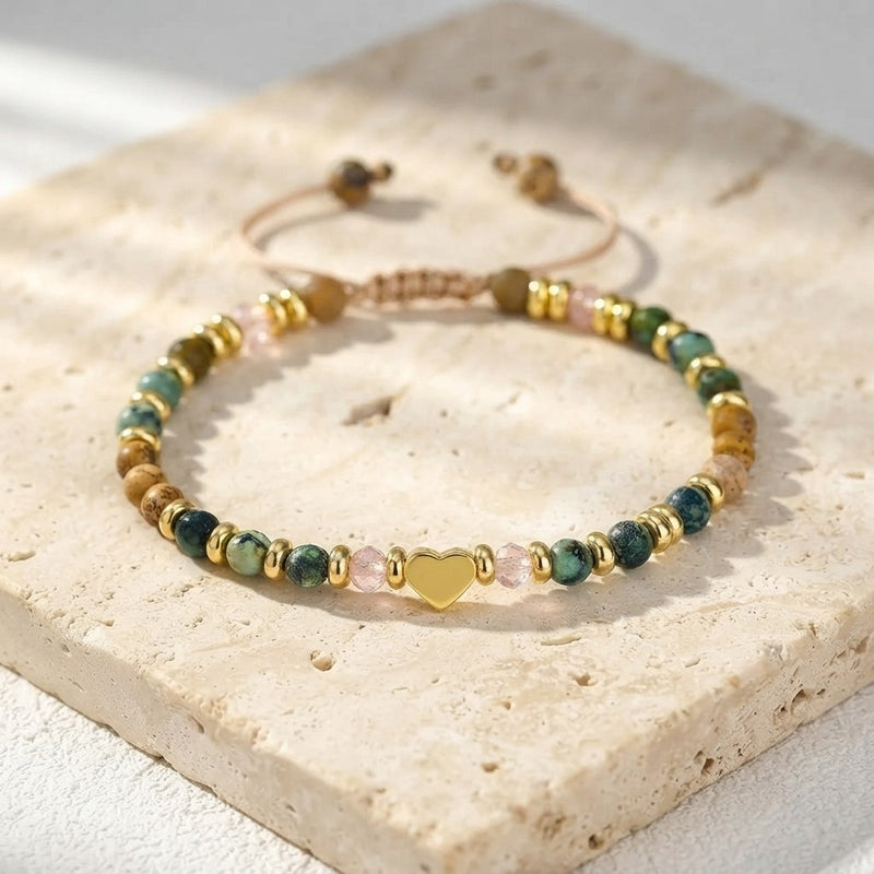Turquoise Healing Heart Bracelet