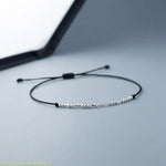 Sterling Silver Morse Code Bracelet