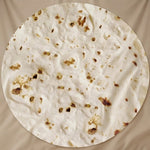 Novelty Tortilla Throw Blanket