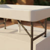 Portable Folding Ice Cooler Table