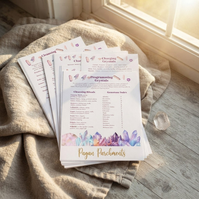 Printable Crystal Reference Guide