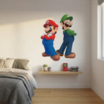Super Mario Peel and Stick Wall Decals