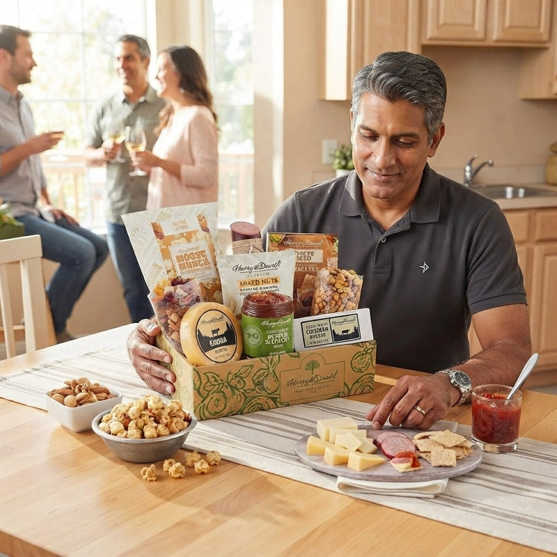 Harry and David Snack Box Gift Basket