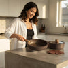 Carote Nonstick Cookware Set with Detachable Handles