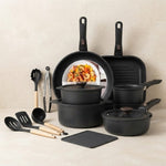 Astercook Removable Handle Ceramic Cookware Set