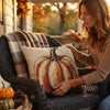 Pumpkin Fall Outdoor Pillow
