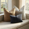 Modern Farmhouse Linen Cotton Pillow Cover Set