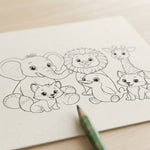 Printable Animal Coloring Book