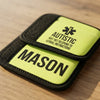 Custom Emergency Alert Car Seat Strap Covers