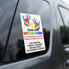 Special Needs Child Vehicle Emergency Alert Sticker