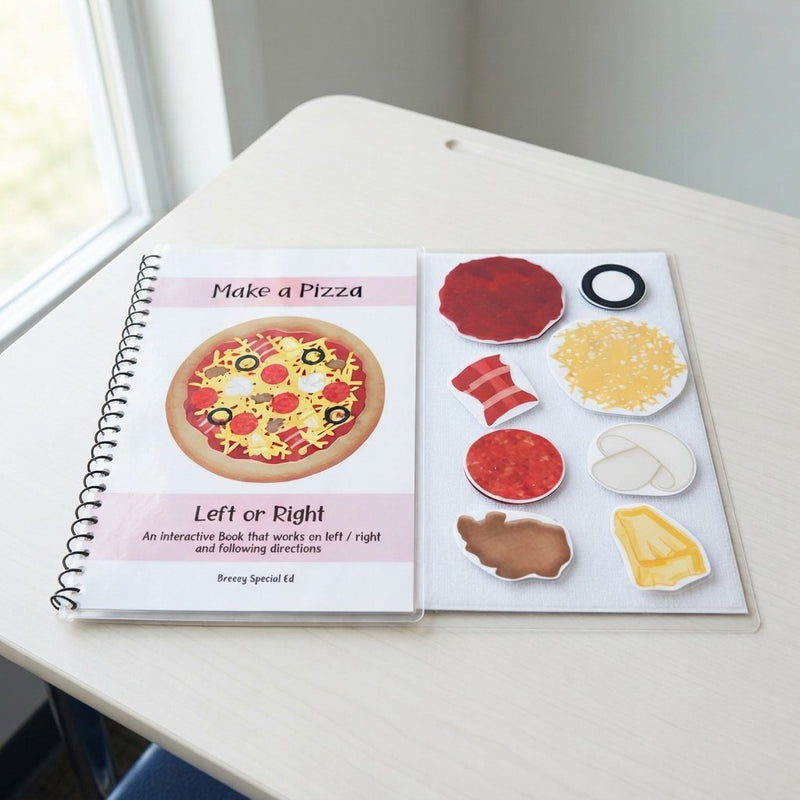Interactive Food Direction Adapted Book