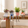 Quirky Resin Leggy Plant Pot Set